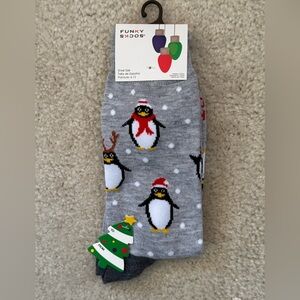 Funky Socks Santa Reindeer Penguin Unisex Socks